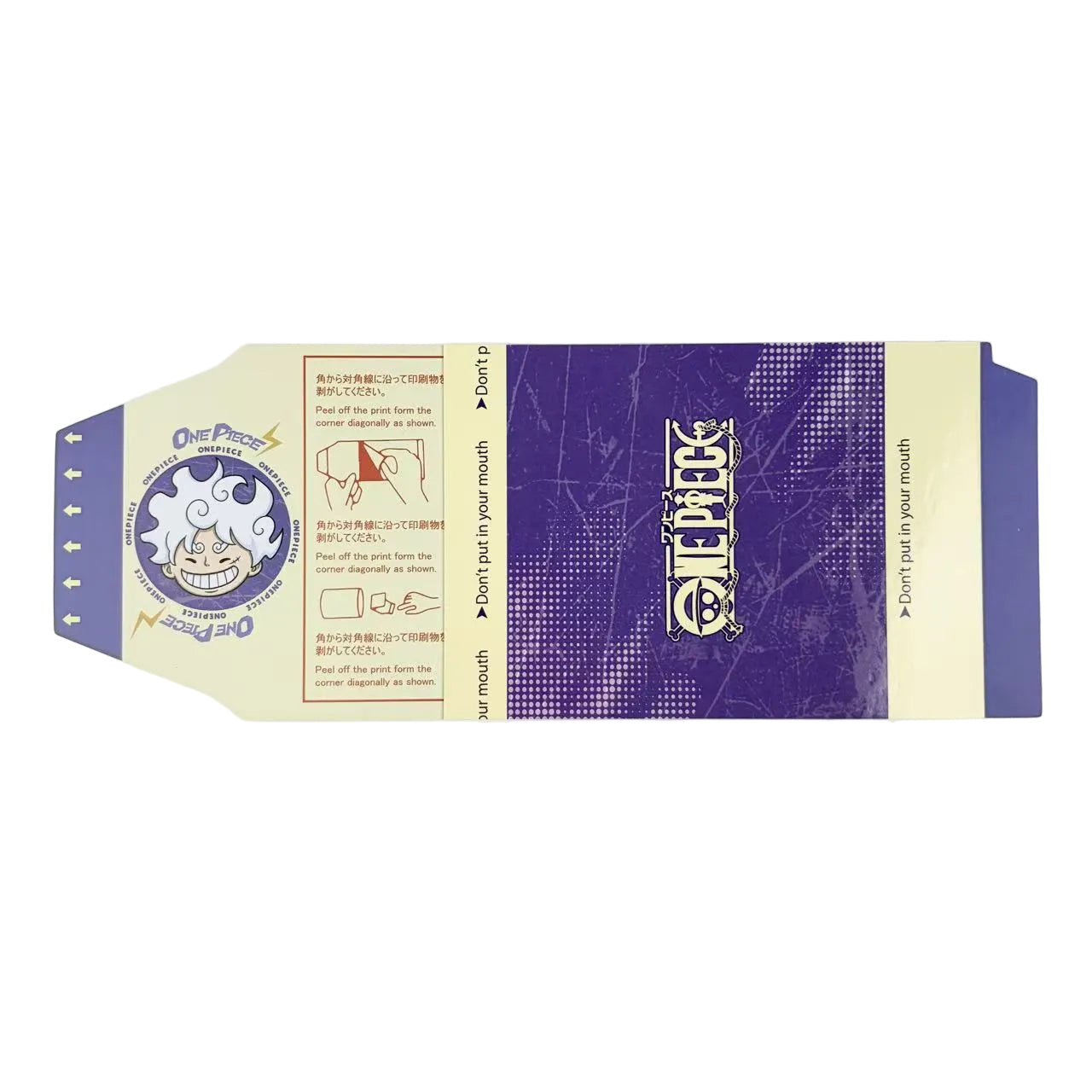 【OP】ONE PIECE Peel & Reveal 3" Collectible Cards